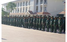 Trung tâm Giáo dục quốc phòng an ninh Vinh long trọng tổ chức lễ khai giảng năm học mới và đợt học 1 học kỳ I năm học 2015 – 2016