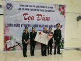  Liên chi đoàn Trung tâm GD QP&AN tổ chức Tọa đàm kỷ niệm 41 năm ngày Nhà giáo Việt Nam 20-11